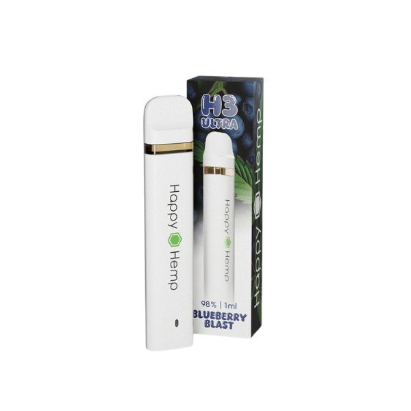Happy Hemp H4 Ultra Vape Blueberry Blast