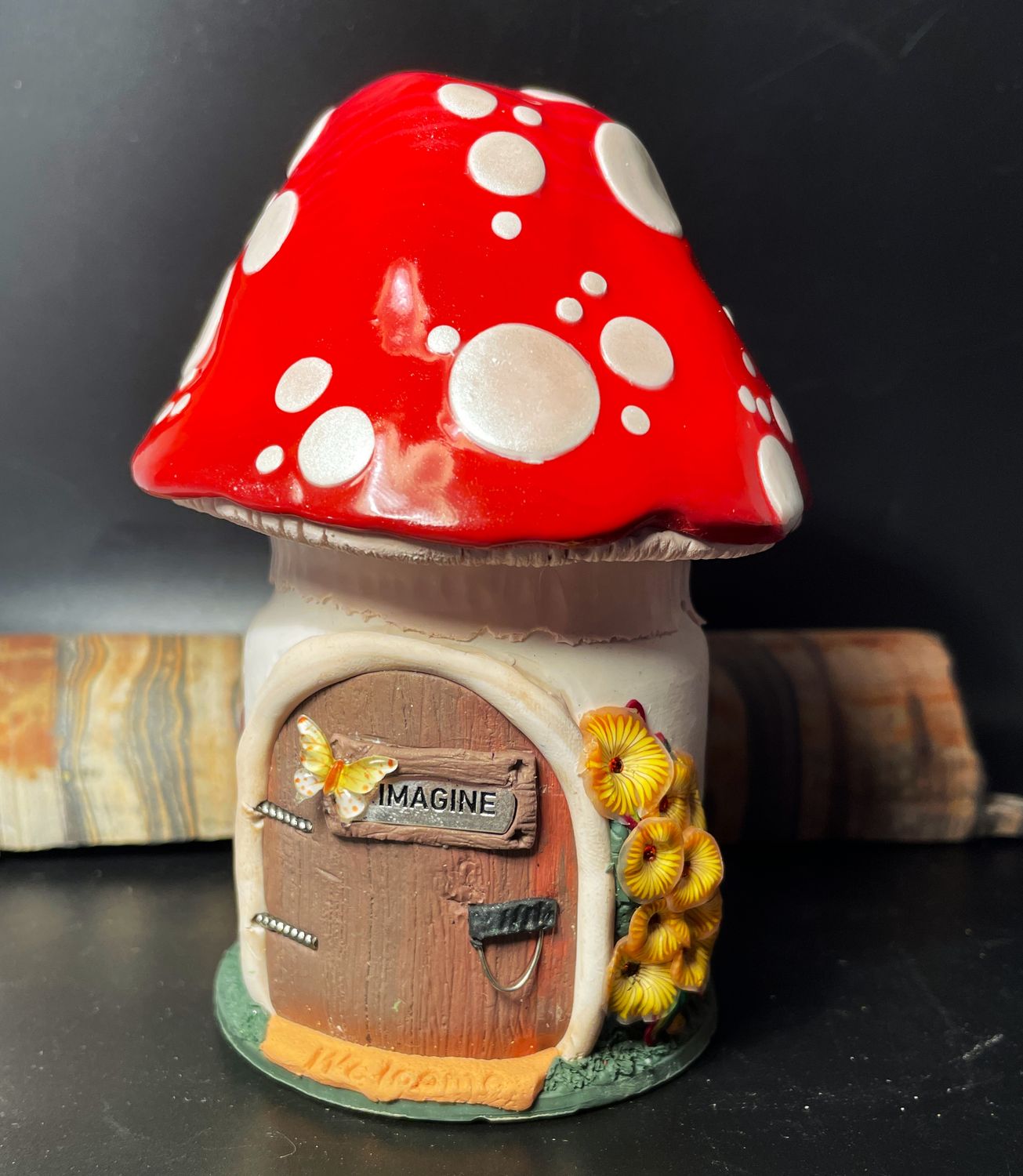 Fairy Door Mushrooms Jar