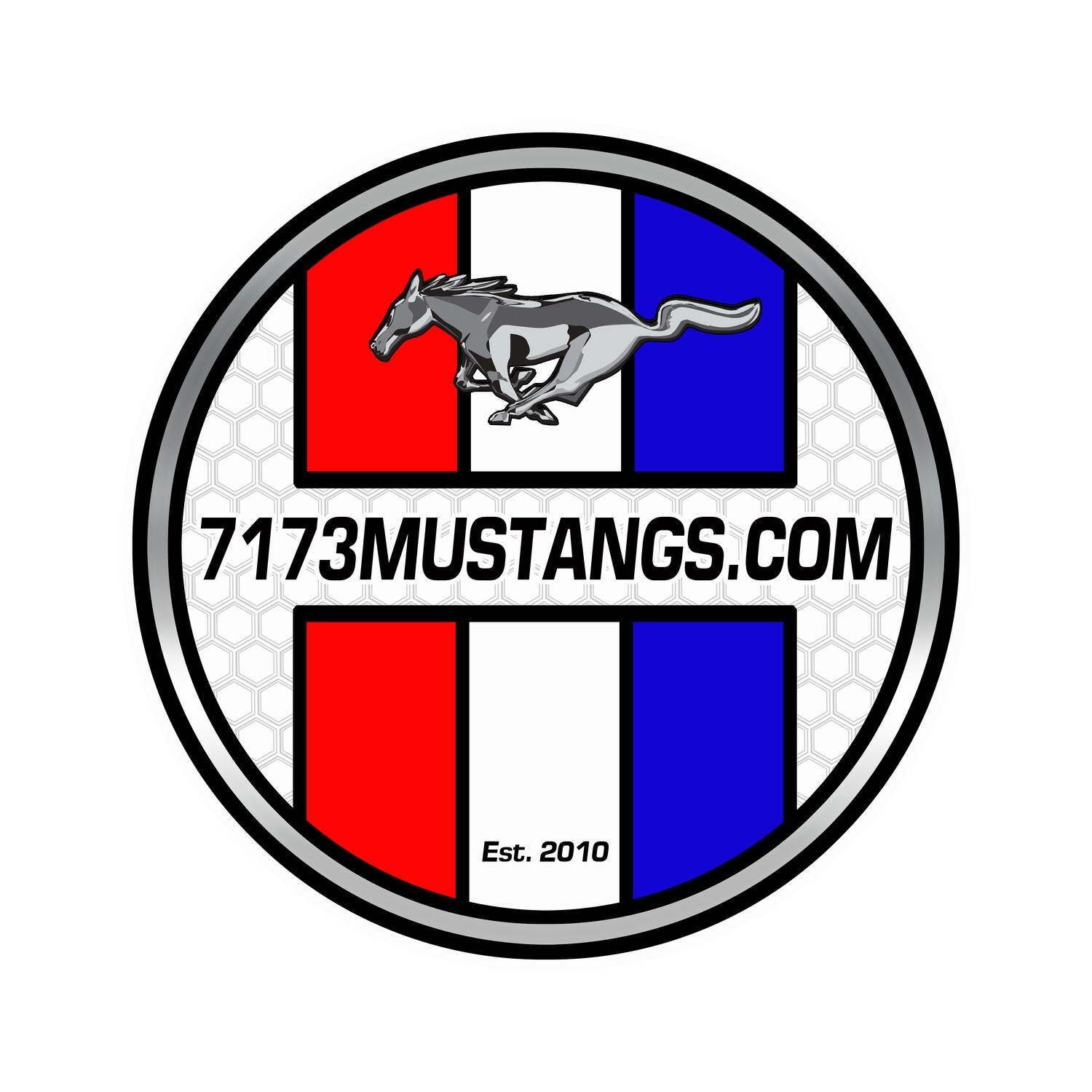 7173Mustangs.com Forum Logo Decal