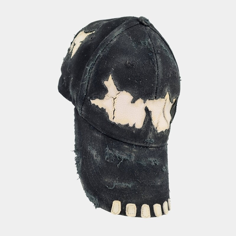 Gorra de cuero &quot;Skull Destroy Cap&quot;