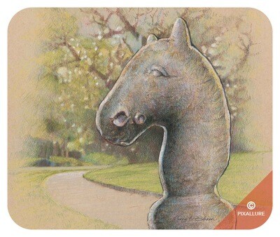 Horse Tie on Fearnway Mouse Pad