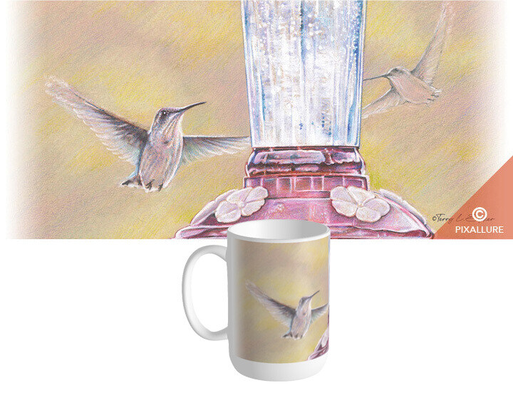 Hummingbirds  Mug