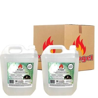 Bioetanol Pirogel para Chimeneas, Estufas y Biohogares | Pack 20 Litros
