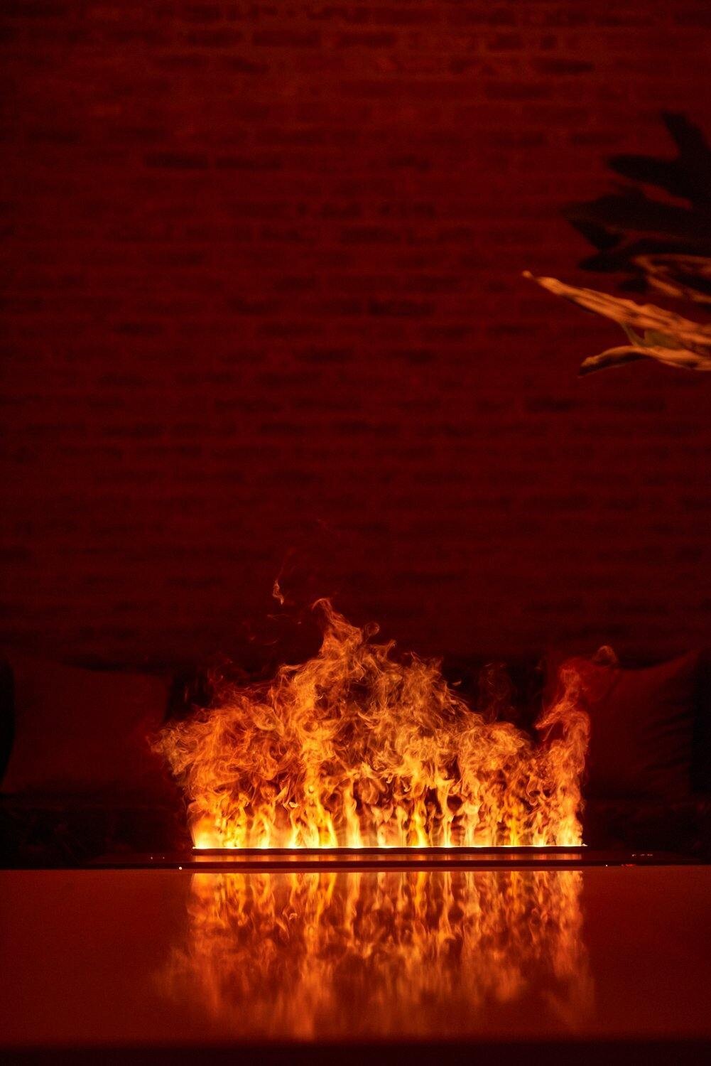 Chimenea Visual 3D de Vapor de Agua 100 cm Premium | Ecofuegos