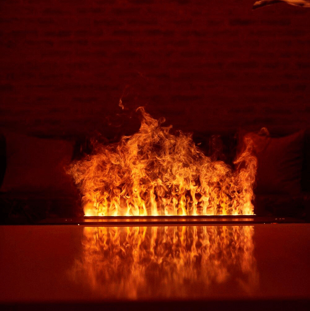 Chimenea de vapor de agua 180 cm - Ecofuegos