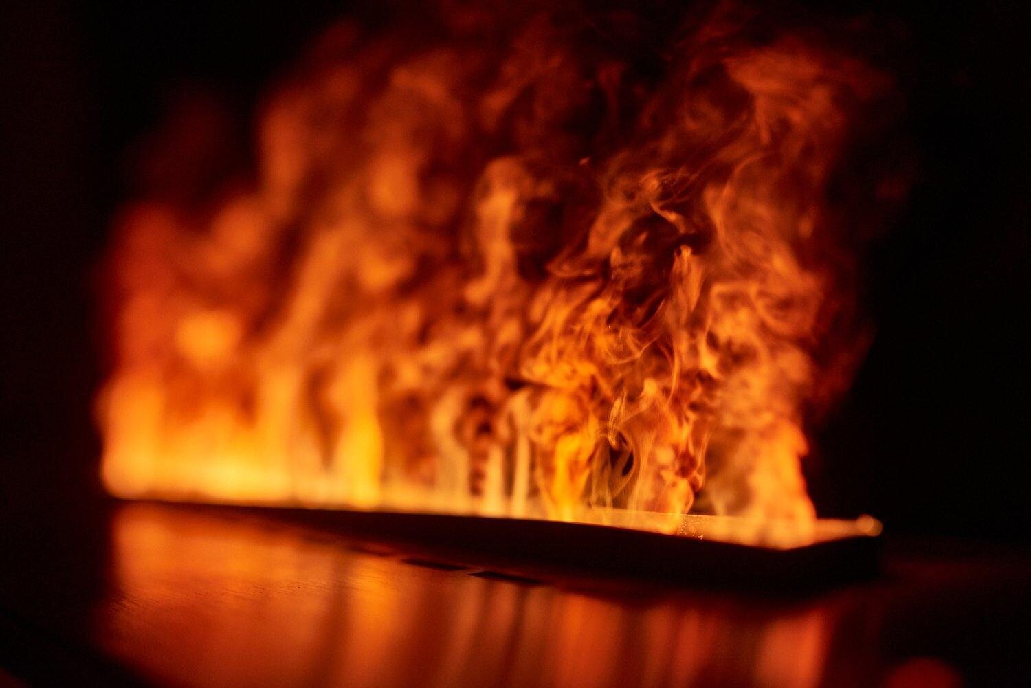 Chimenea Visual 3D de Vapor de Agua 80 cm Premium | Ecofuegos