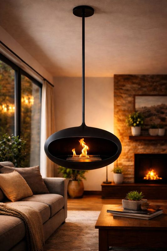 Chimenea Colgante a Bioetanol Nueva York | Ecofuegos