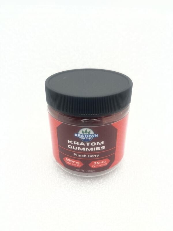 Kratown Kratom Gummies - Punch Berry-25 mg