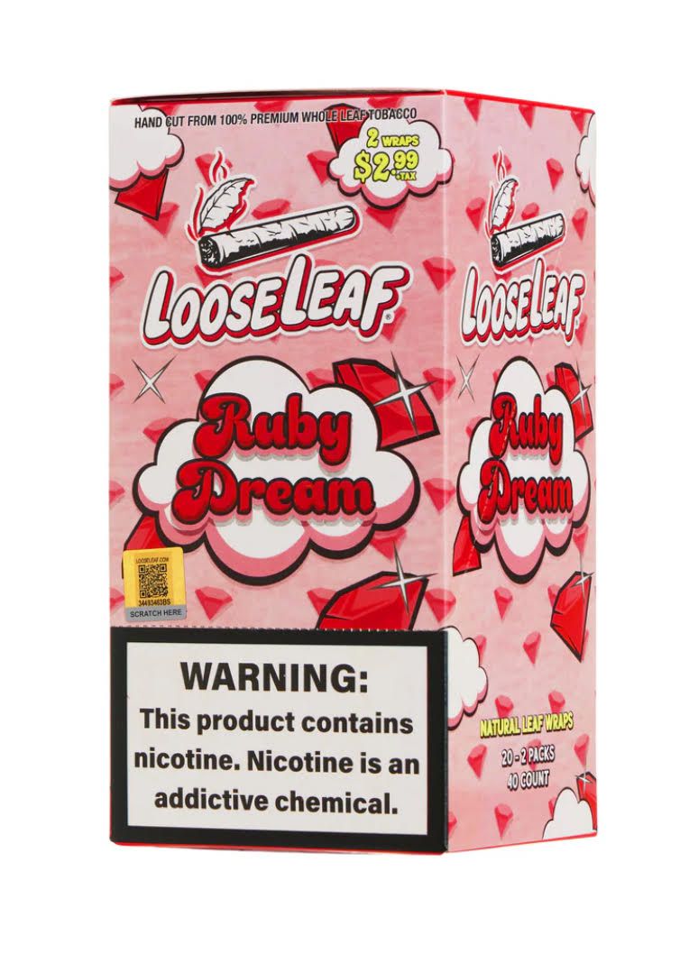 Loose Leaf Ruby Dreams -20- 2 Packs