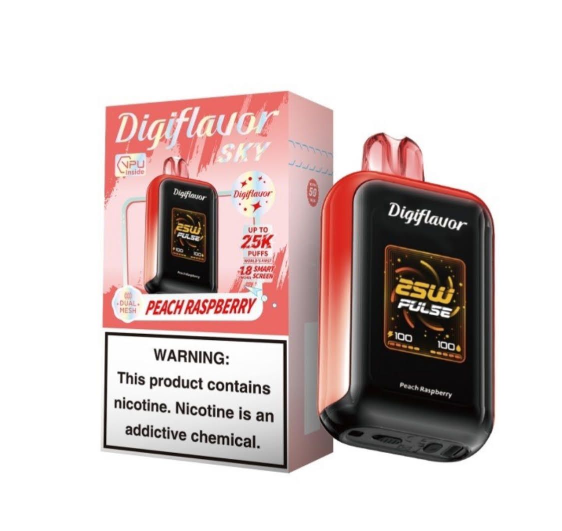 Sky - Peach Raspberry 