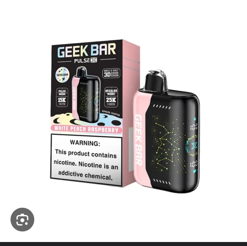 Geek X White Peach Raspberry