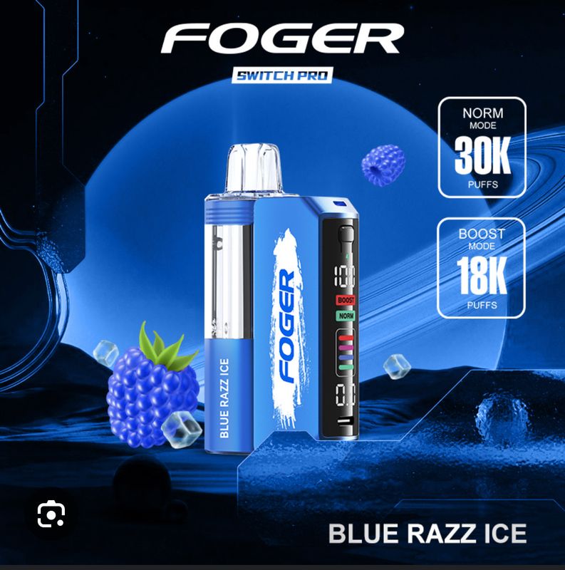 Foger Kit- Blue Razz Ice