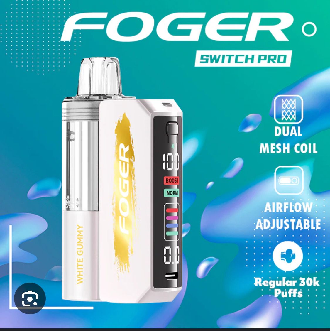 Foger Kit- White Gummy