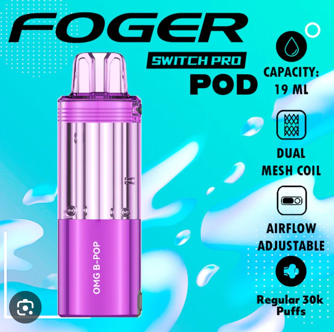 Foger Pod Replacement- Strawberry Kiwi
