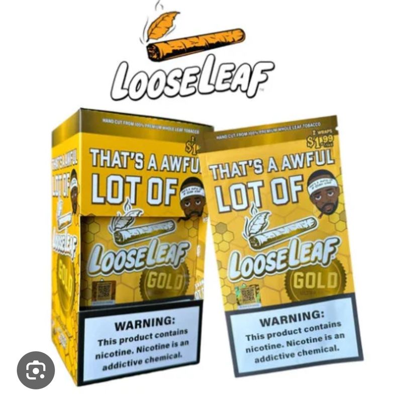 Loose Leaf - Honey Gold Ultra Thin 2 Pk
