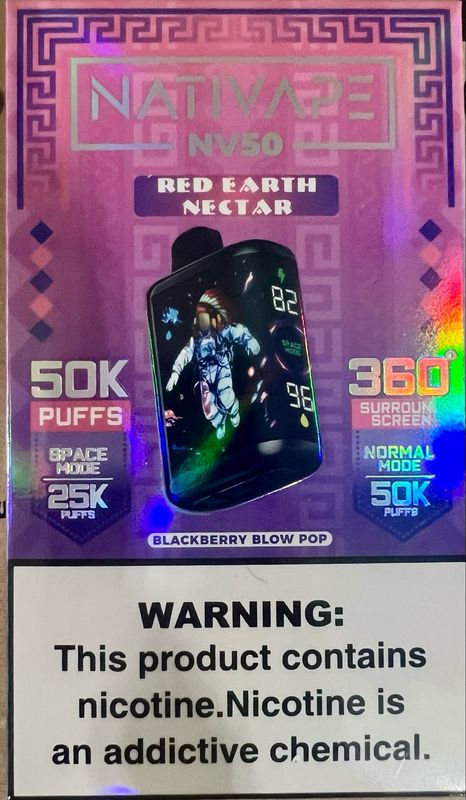 NV50- Red Earth Nectar / Blackberry B Pop