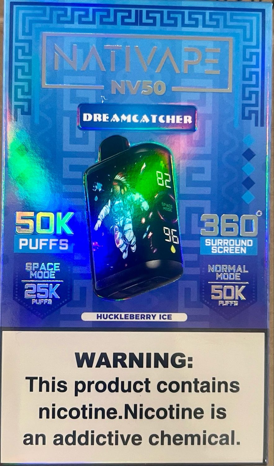 Nativape NV50- Dreamcatcher / Huckleberry Ice