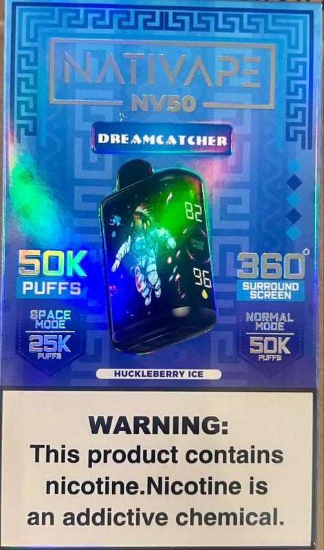 Nativape NV50- Dreamcatcher / Huckleberry Ice