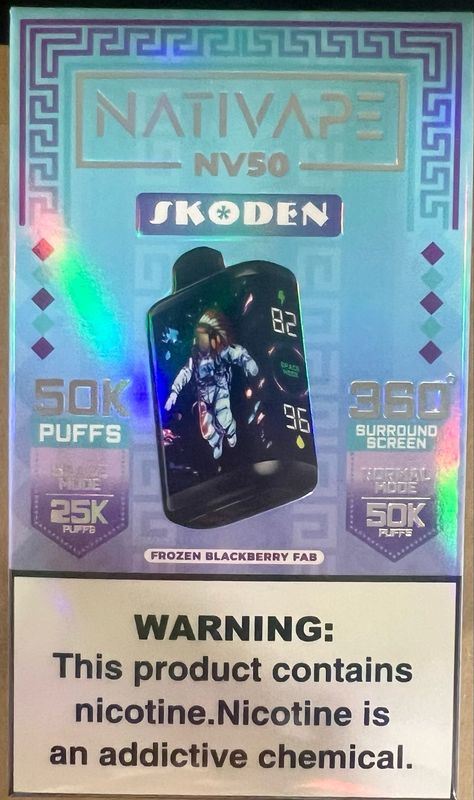 Nativape NV50- Skoden / Frozen Blackberry Fab