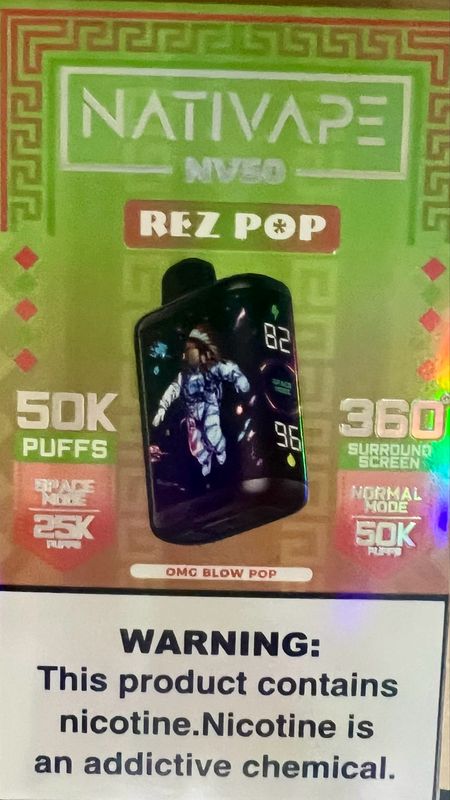 Nativape NV50 - Rez Pop / OMG Blow Pop