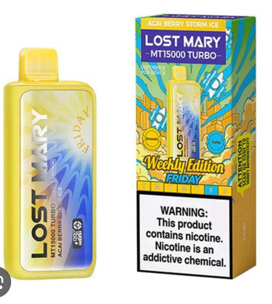 MT15000- Acid Berry Storm Ice