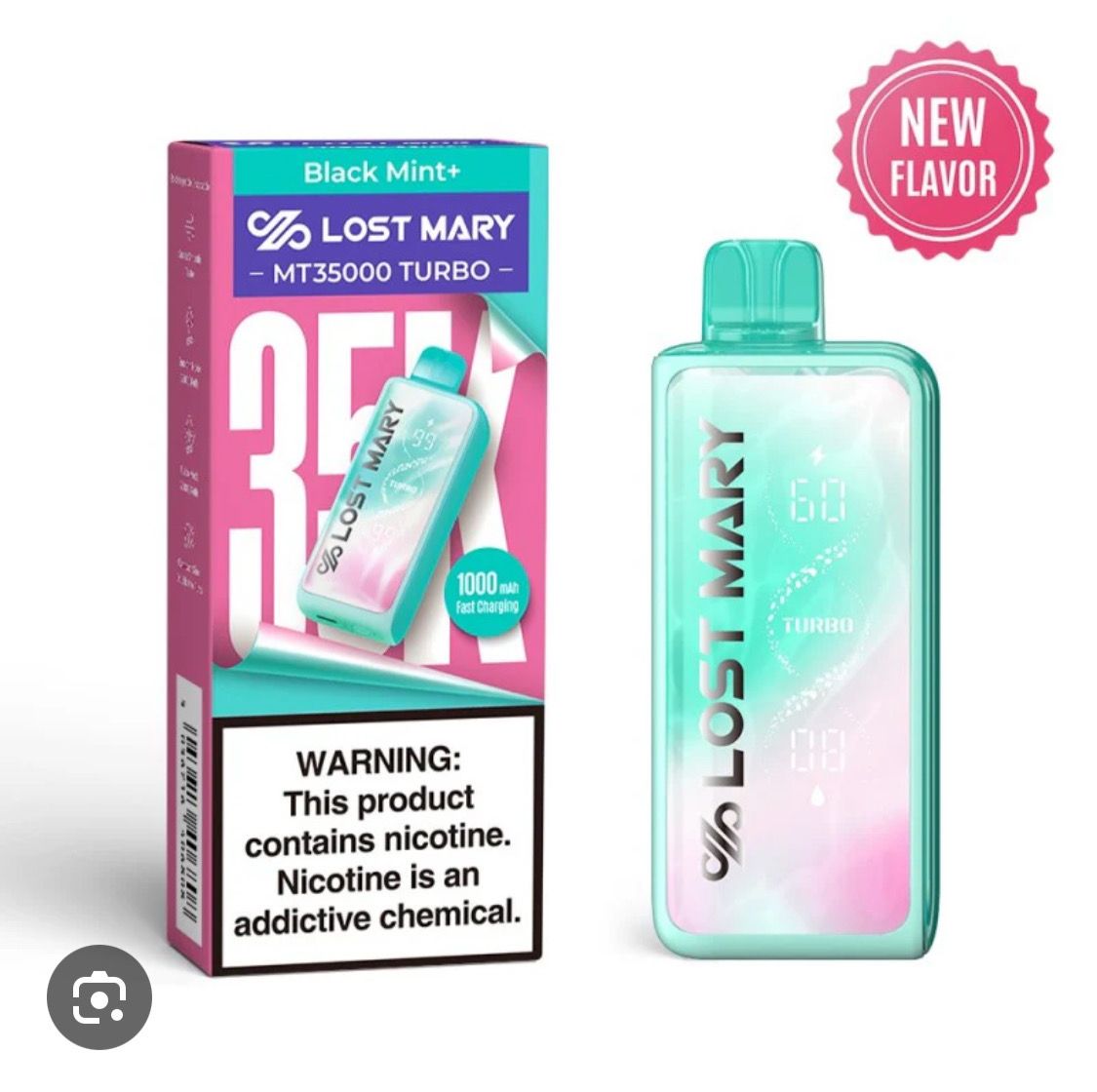 Lost Mary MT35 - Black Mint +