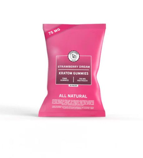 Kratown Kratom Pouch - Strawberry Dream 75 Mg