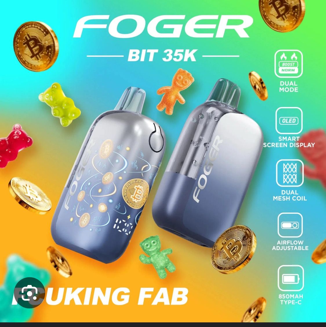 Foger Bit 35 K Fcuking Fab