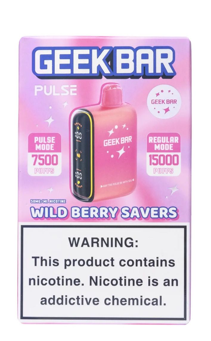Geek Bar - Wild Berry Savers