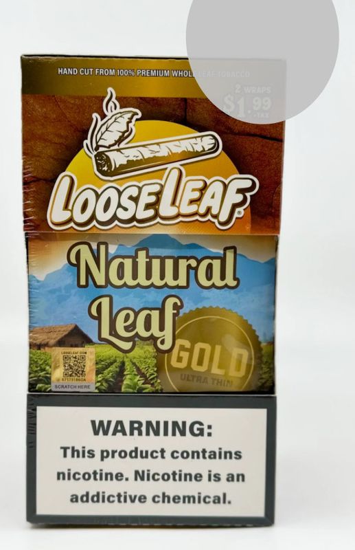 Loose Leaf - Natural Leaf 2 Pk