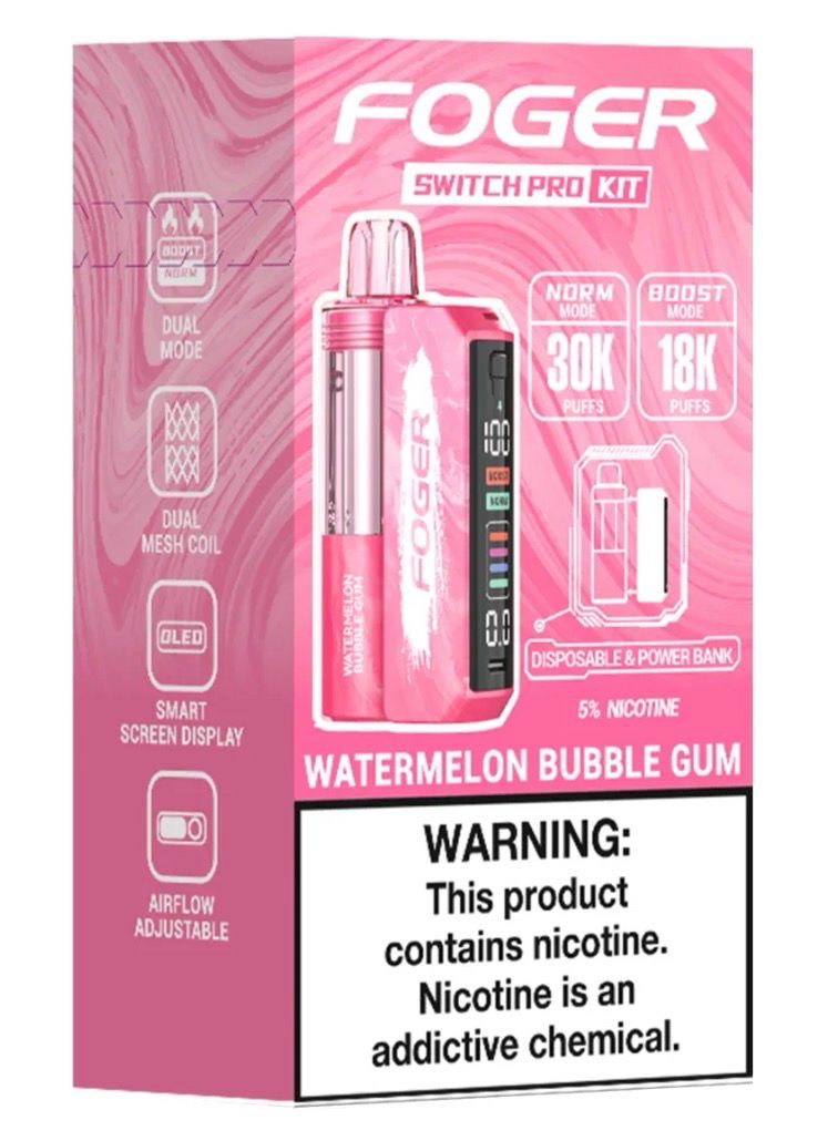 Foger Kit - Watermelon Bubble Gum