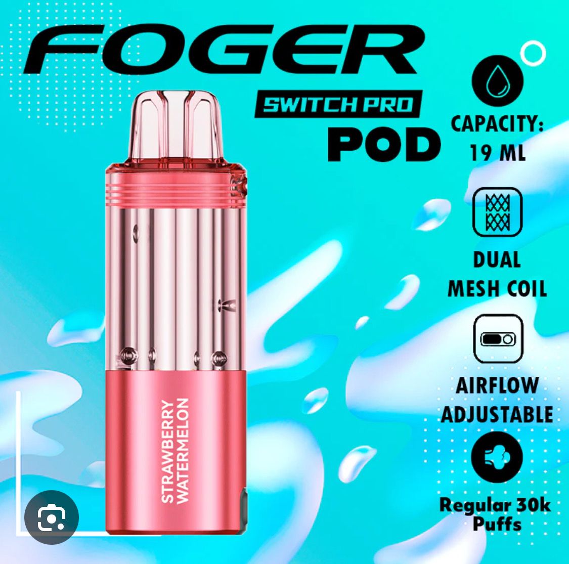 Foger POD - Strawberry Watermelon