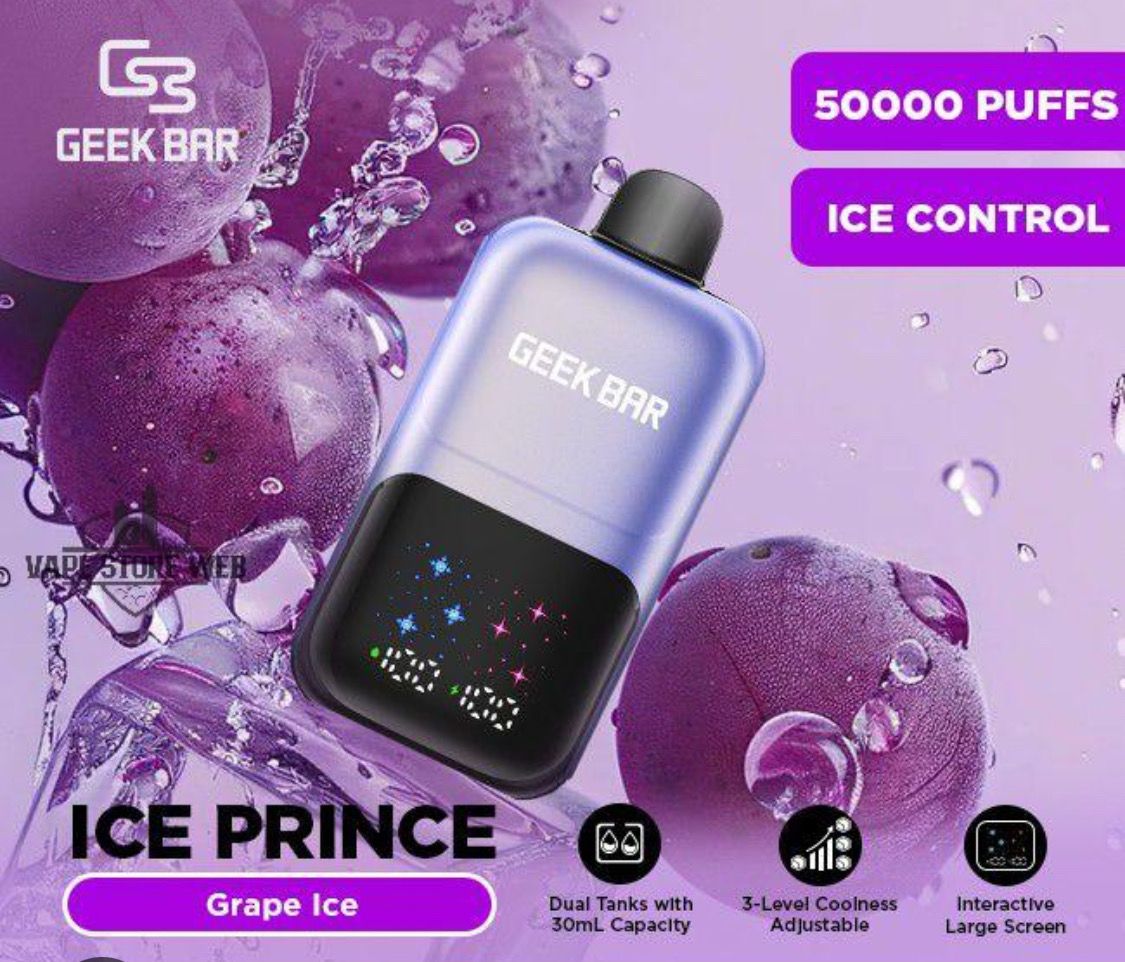 Geek Bar Ice Prince - Grape Ice