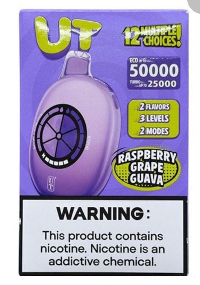 Flum UT Bar - Raspberry Grape Guava