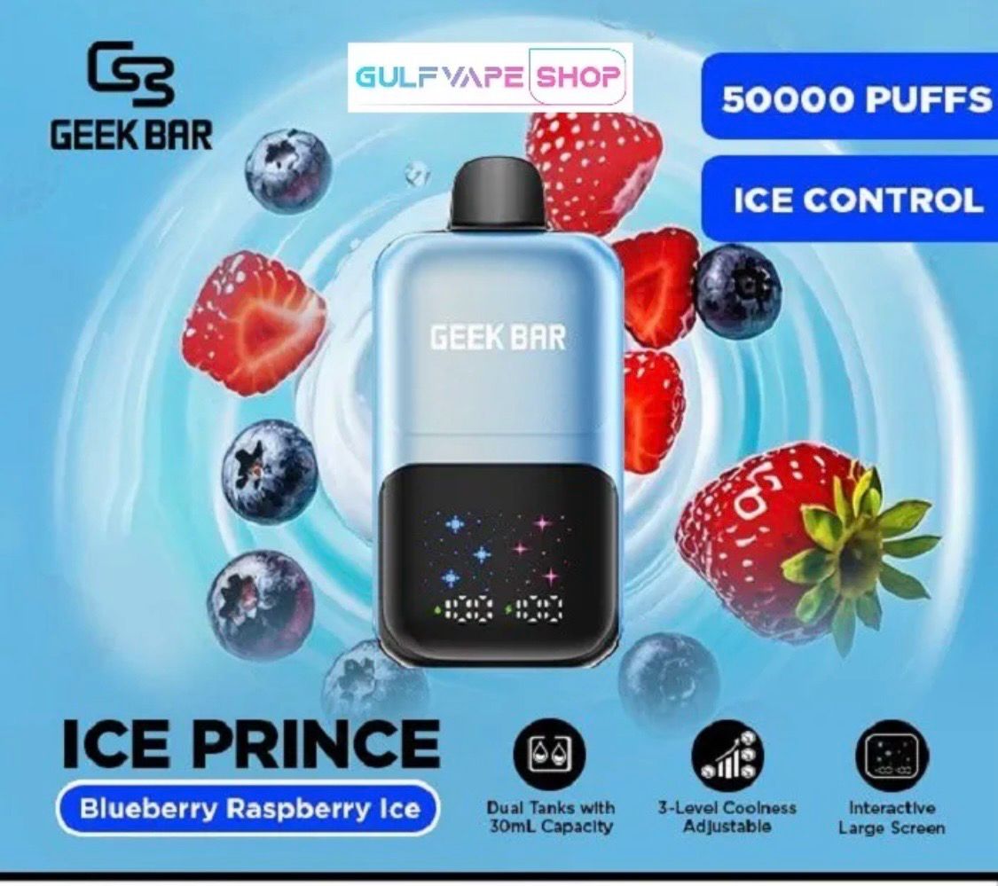Geek Bar Ice Prince - Blueberry Raspberry Ice