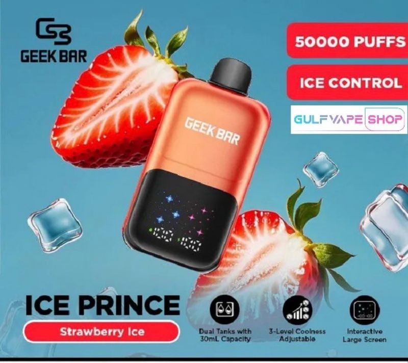 Geek Bar Ice Prince - Strawberry Ice