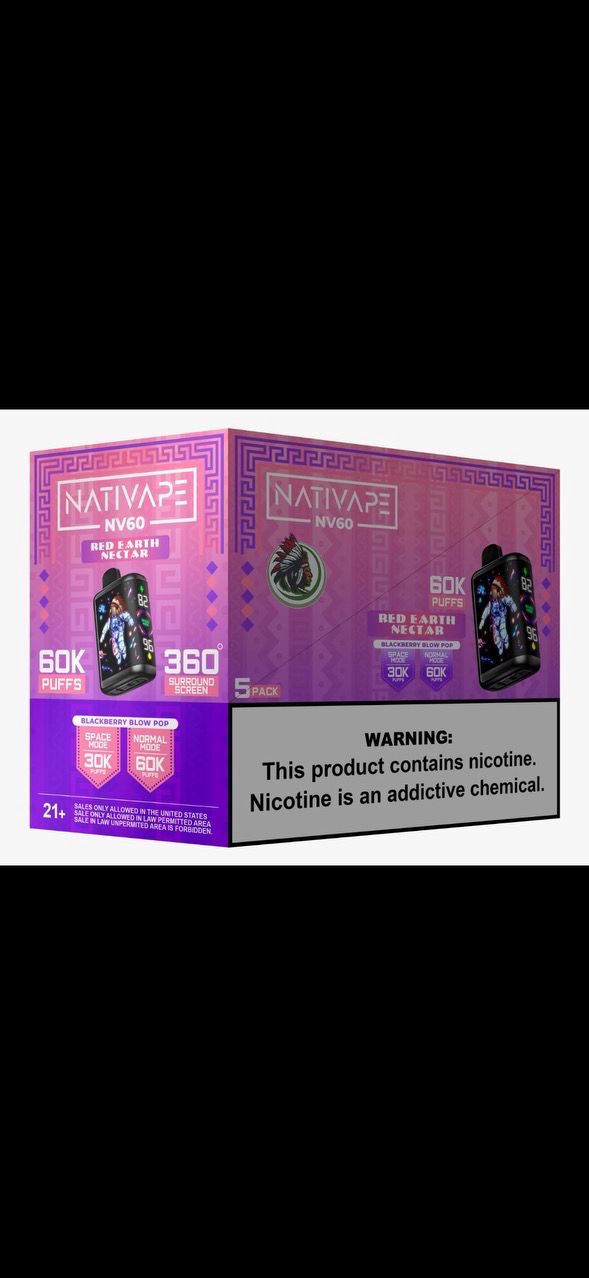 Nativape NV60 - RED EARTH NECTAR