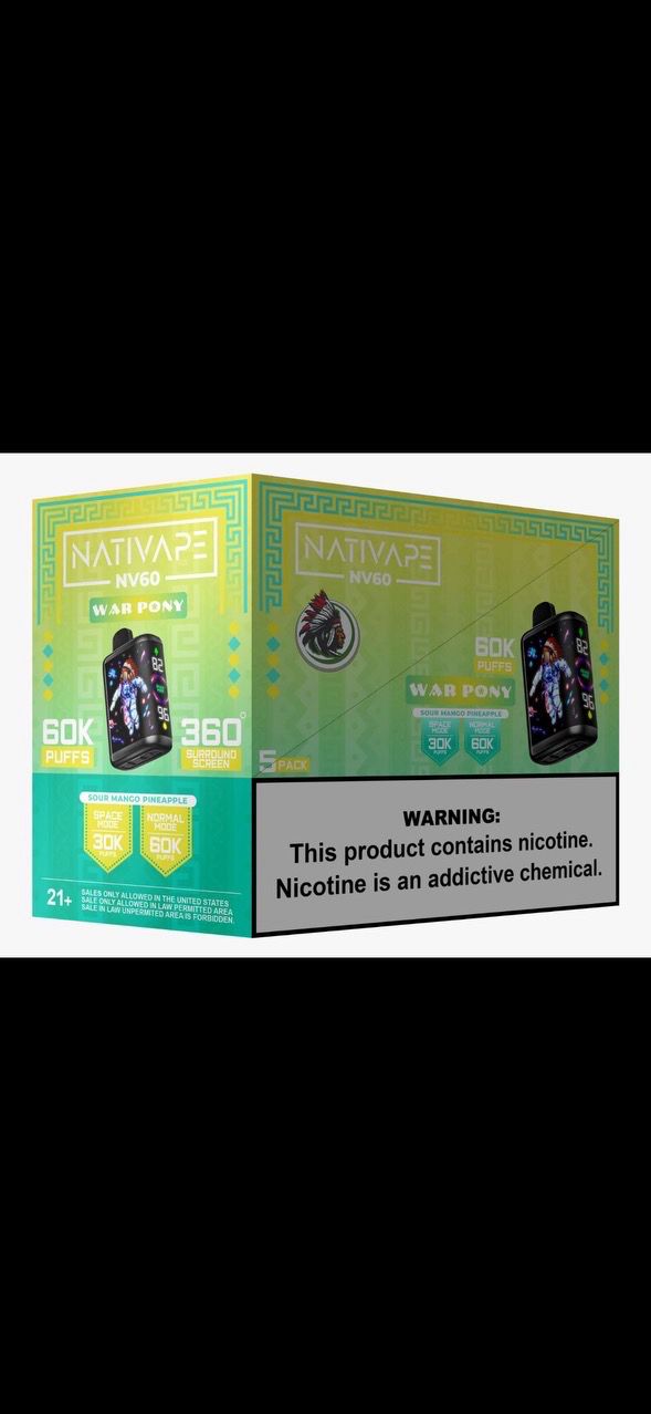 Nativape NV60 - WAR PONY