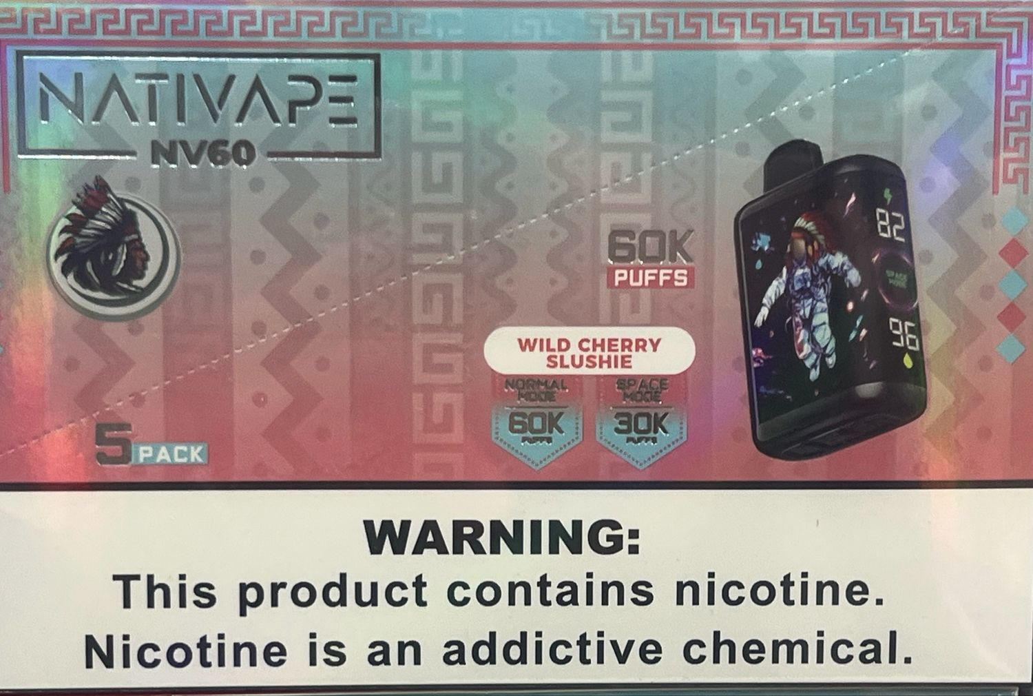 Nativape NV60 - Wild Cherry Slushie