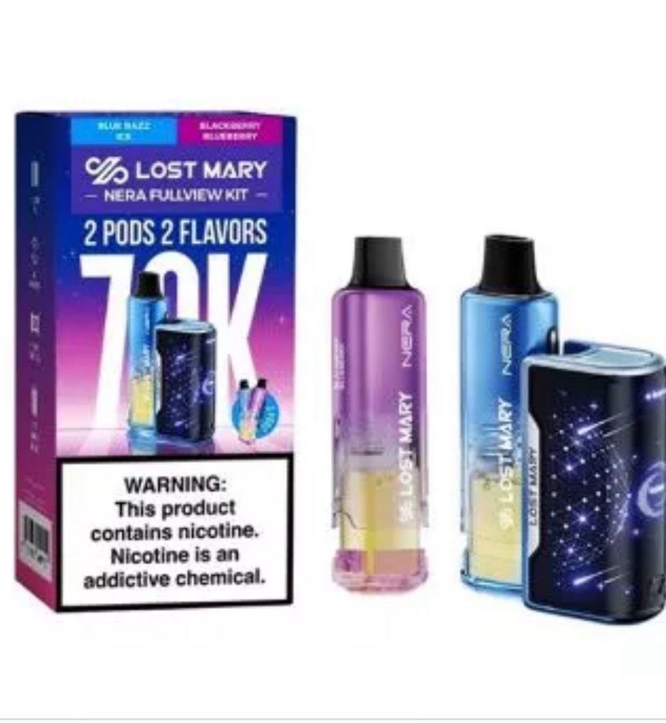 Nera Kit - Blue Razz Ice / Blackberry Blueberry