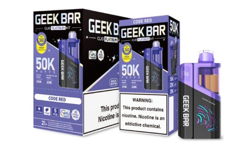 Geek Bar Clio Platinum Kit- Code Red