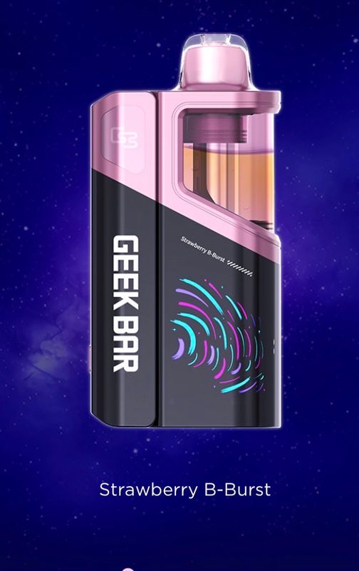 Geek Bar- Clio Platinum Kit - Strawberry B Burst