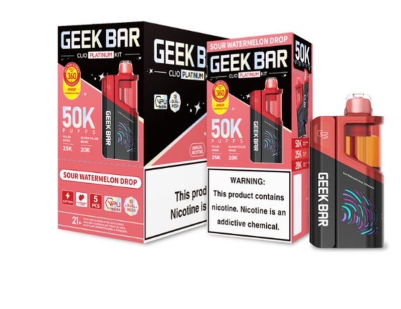Geek Bar Clio Platinum Kit - Sour Watermelon Drop