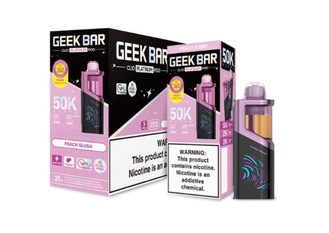 Geek Bar Clio Pod - Peach Slush
