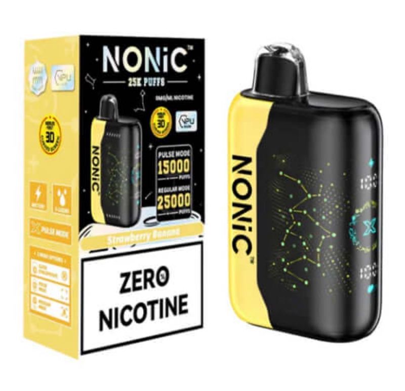 NONIC - 25k Puffs - Strawberry Banana