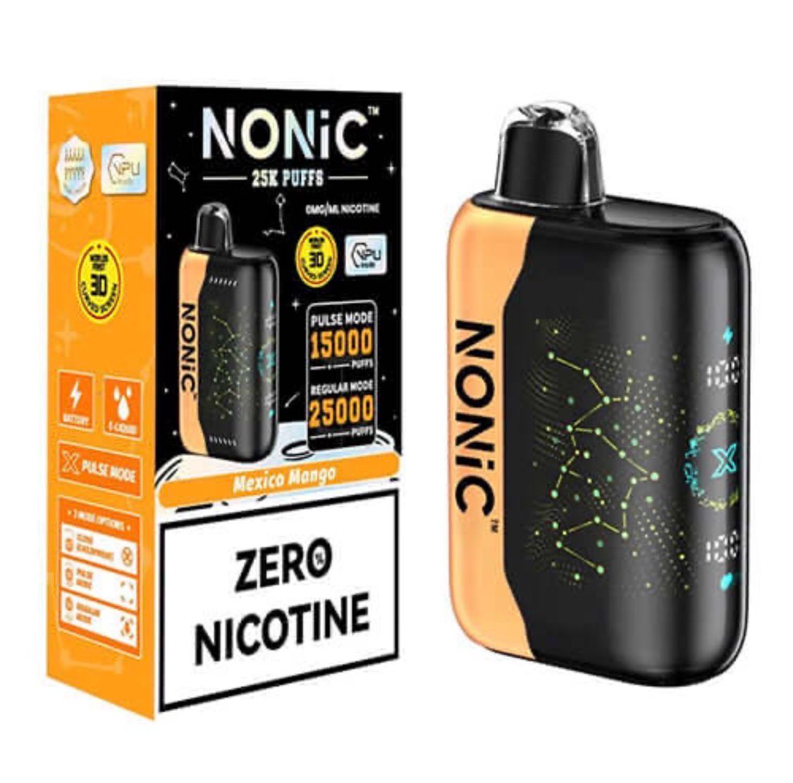 NONIC 25k Puffs - Mexico Mango
