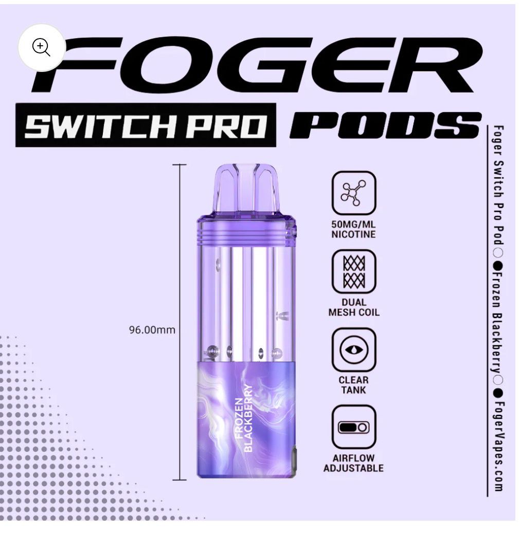 Foger Pod - Frozen Blackberry