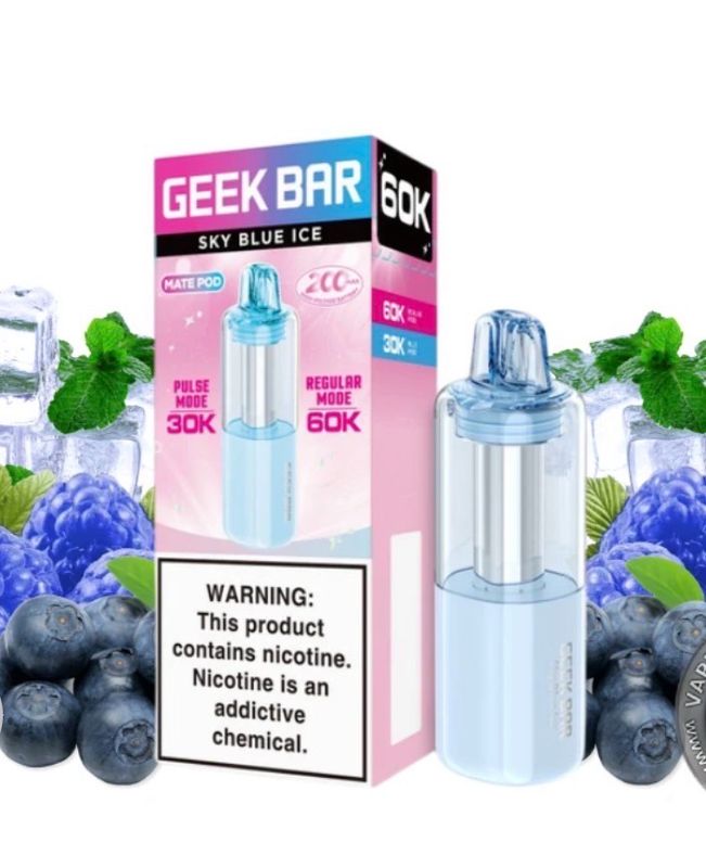 Geek Bar Mate Pod Sky Blue Ice