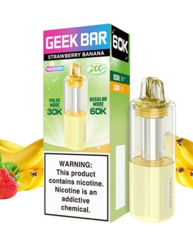 Geek Bar Mate Pod - Strawberry Banana