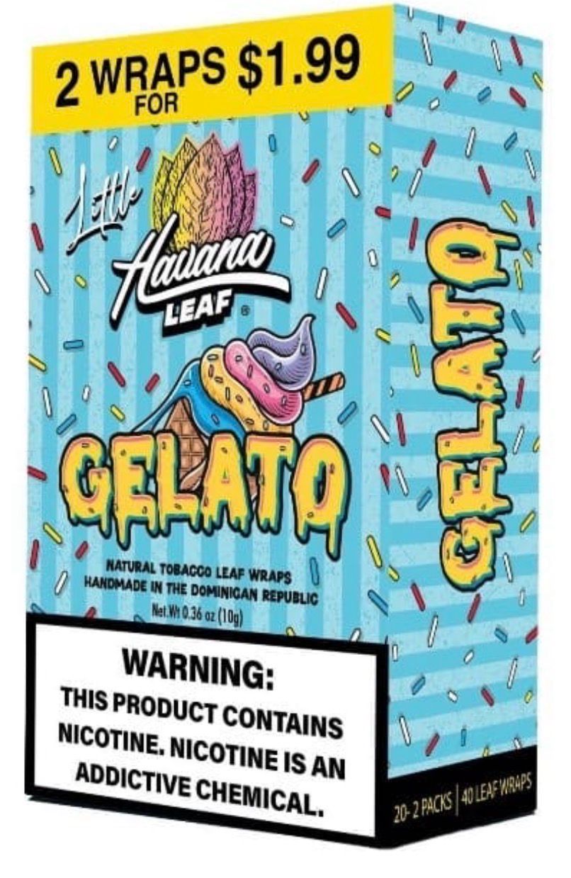 Little Havana Leaf - Gelato / 20 - 2 Pks  @  $1.99